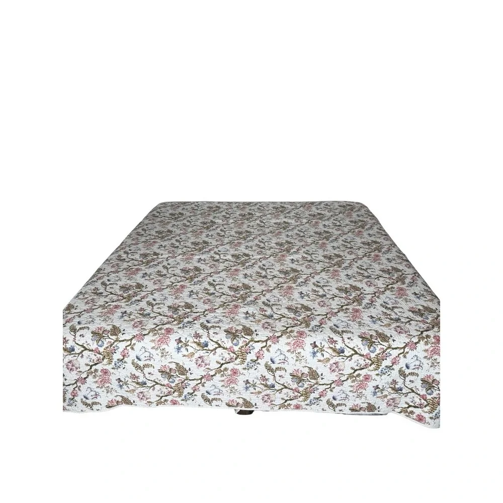 Threshold K Quilt Jacobean Floral Botanical Cotton Coverlet Target 2019 Retired